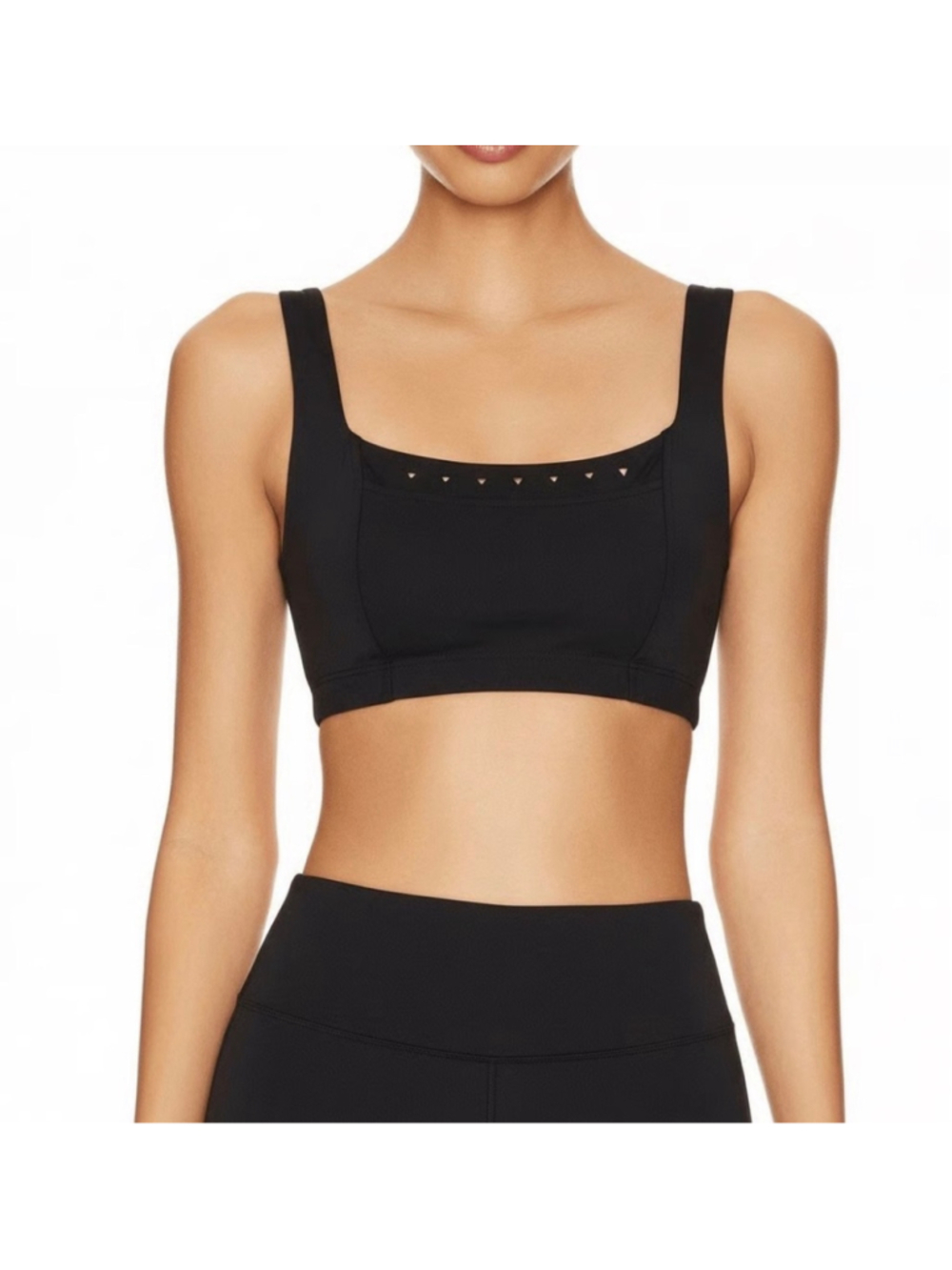 Gigi C Emily Crop Top|Black|Small|NWT|